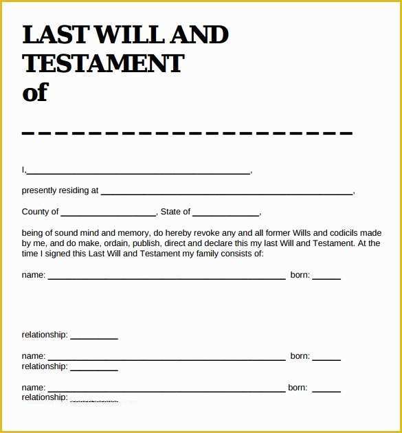 last-will-and-testament-template-maryland-free-of-8-sample-last-will