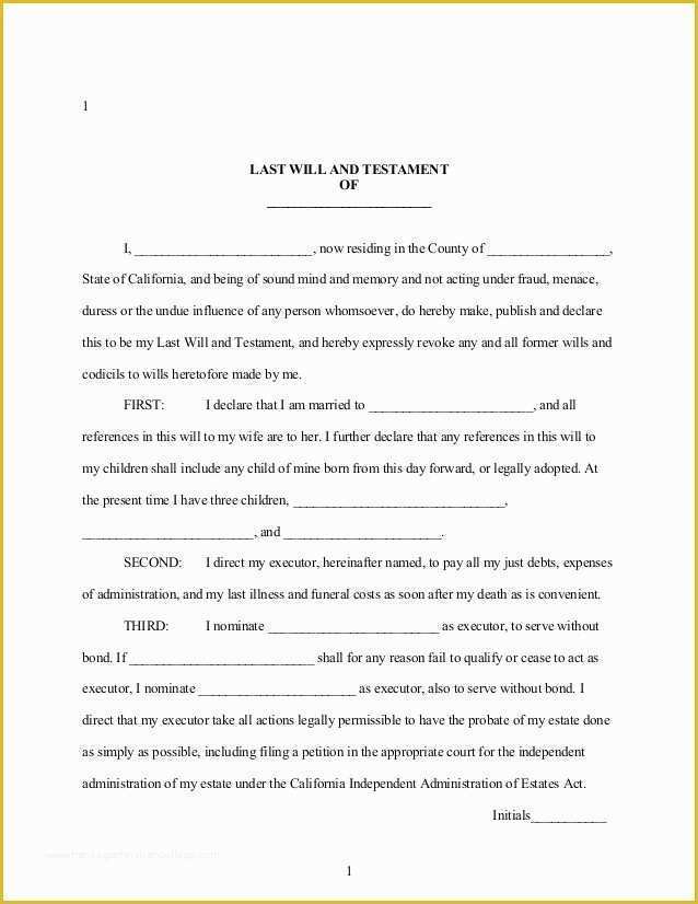 Last Will and Testament Texas Free Template Of 896 Best Images About Pdf Doc and Docx Files On Pinterest