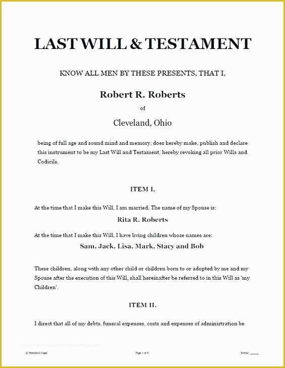 last-will-and-testament-texas-free-template-of-sample-last-will-and-testament-of-form