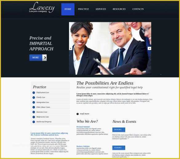 Law Firm Website Design Templates Free Download Of 24 Law Firms Website themes & Template
