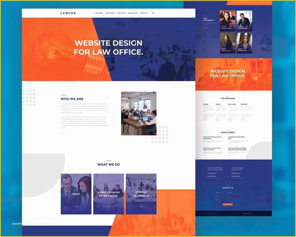 Law Firm Website Design Templates Free Download Of Free Law Firm Website Template Psd Download Psd