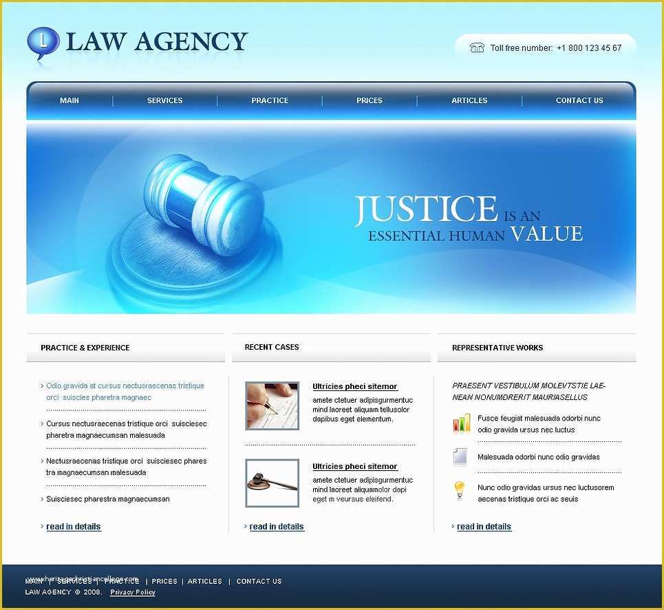 Law Firm Website Design Templates Free Download Of Law Firm Website Template