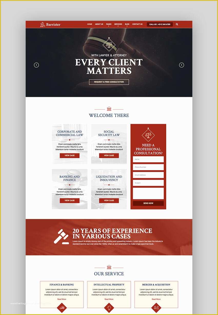 Law Firm Website Design Templates Free Download Of Lawyer Website Templates Free Download Law Firm Design