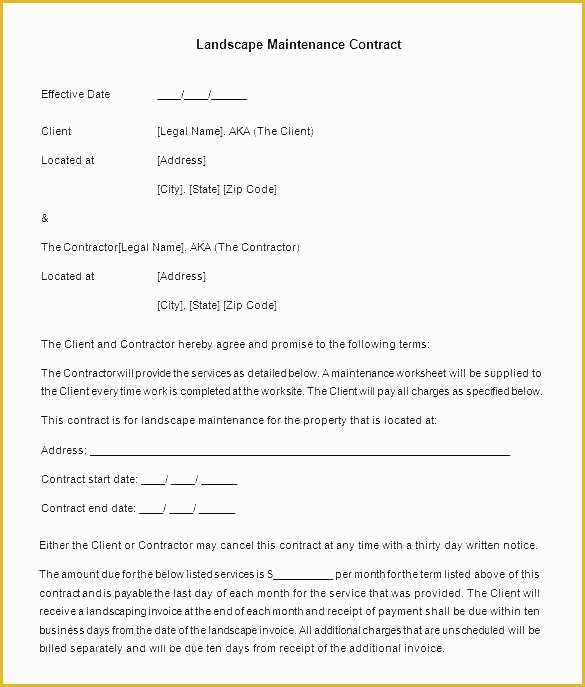 Lawn Service Proposal Template Free Of Gallery Lawn Care Bid Template Best Landscape