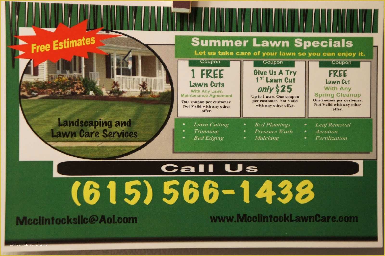 Lawn Service Template Free Of Lawn Care Business Cards Templates Free Free Resume