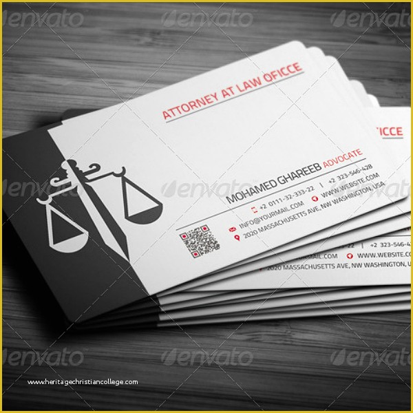 Lawyer Business Card Templates Free Of 11 Lawyer Business Card Designs &amp; Templates Psd Ai