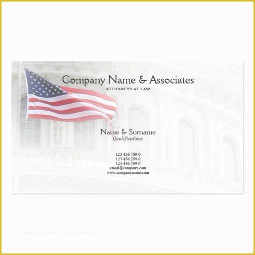 Lawyer Business Card Templates Free Of attorney Lawyer Double Sided Standard Business Cards Pack