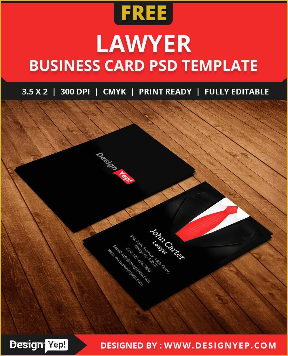 Lawyer Business Card Templates Free Of Free Lawyer Business Card Template Psd Designyep