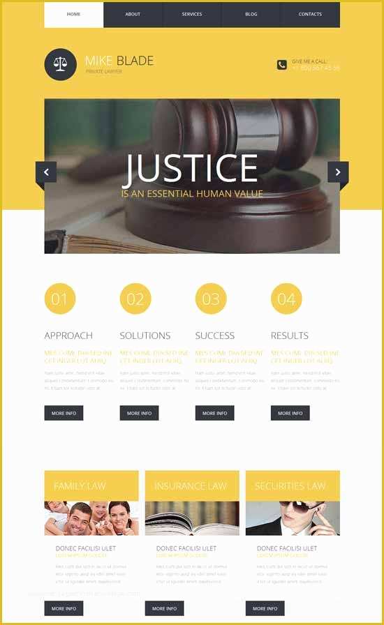 Lawyer Website Templates Free Download Of 50 Best Lawyer Website Templates Free & Premium