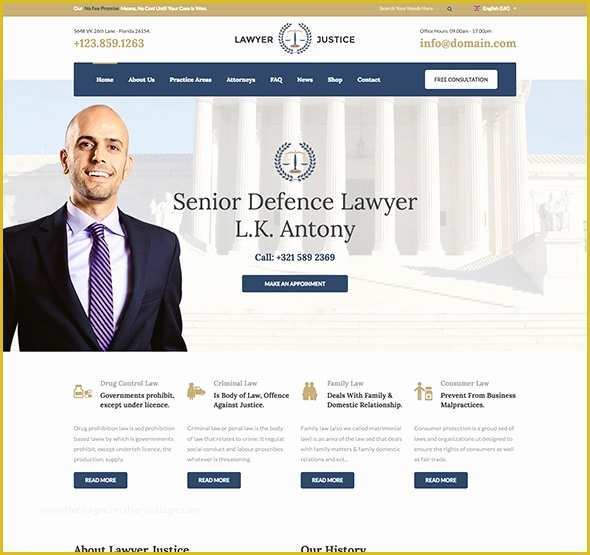 Lawyer Website Templates Free Download Of Joomla Template Wordpress theme