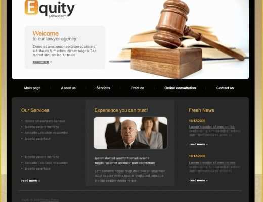 Lawyer Website Templates Free Download Of Law Firm Website Template