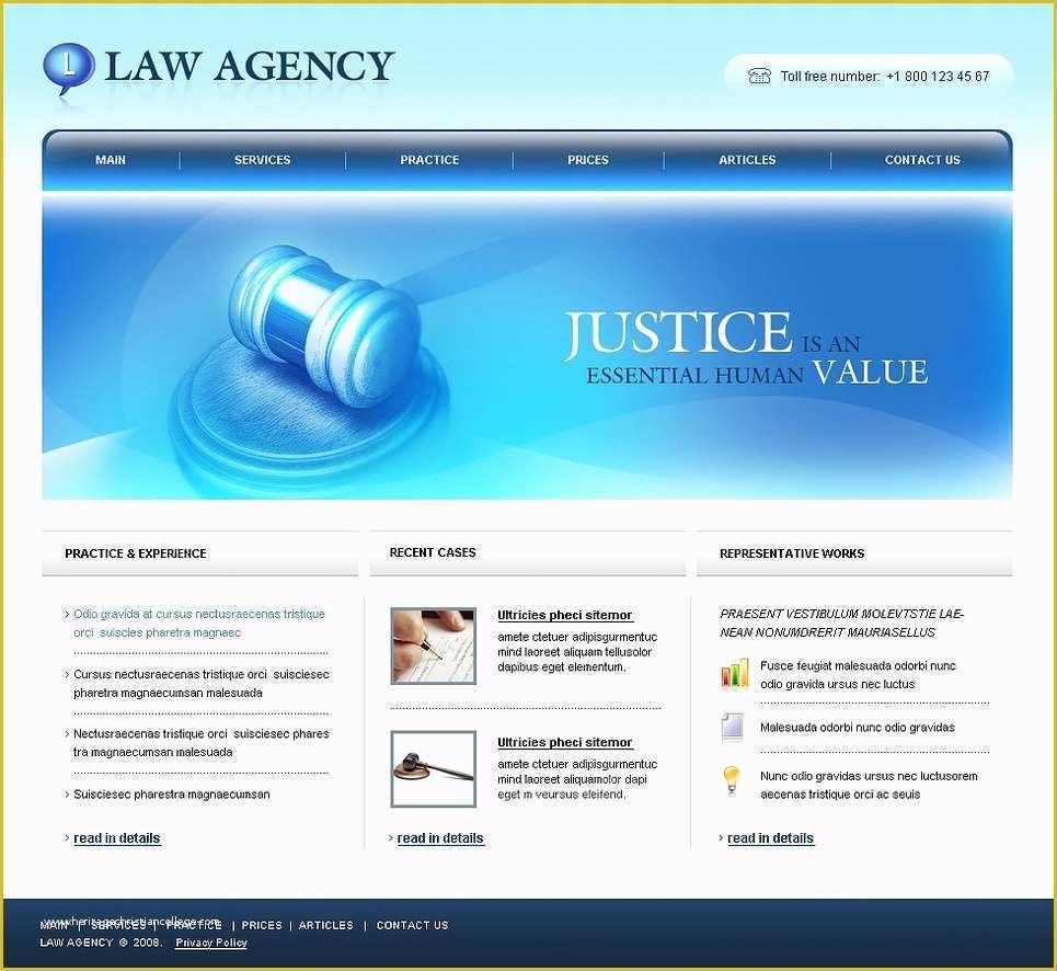 Lawyer Website Templates Free Download Of Law Firm Website Template Web Design Templates Website