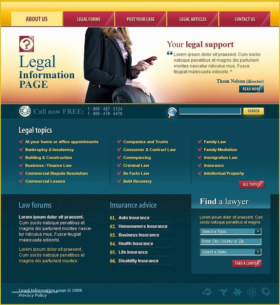 Lawyer Website Templates Free Download Of Law Firm Website Template Web Design Templates Website