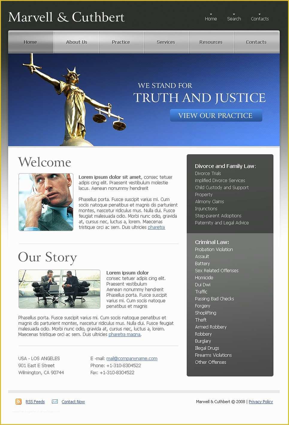 Lawyer Website Templates Free Download Of Law Firm Website Template Web Design Templates Website