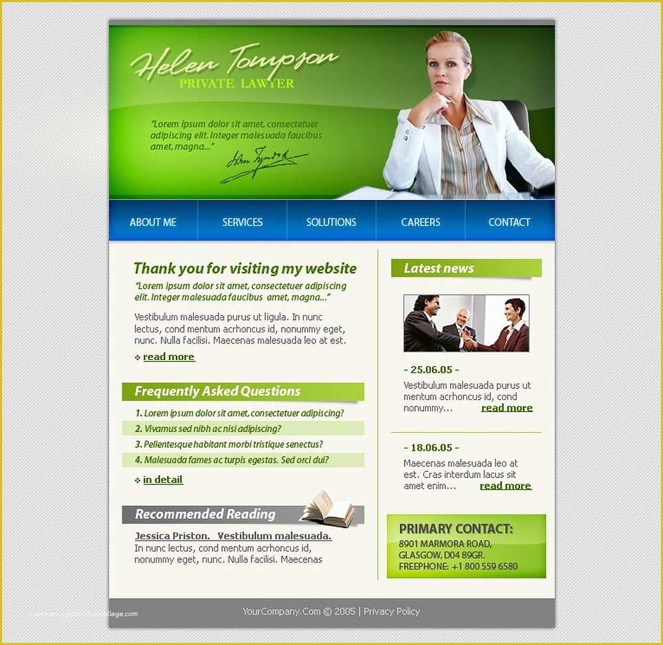 Lawyer Website Templates Free Download Of Lawyer Website Template Web Design Templates Website