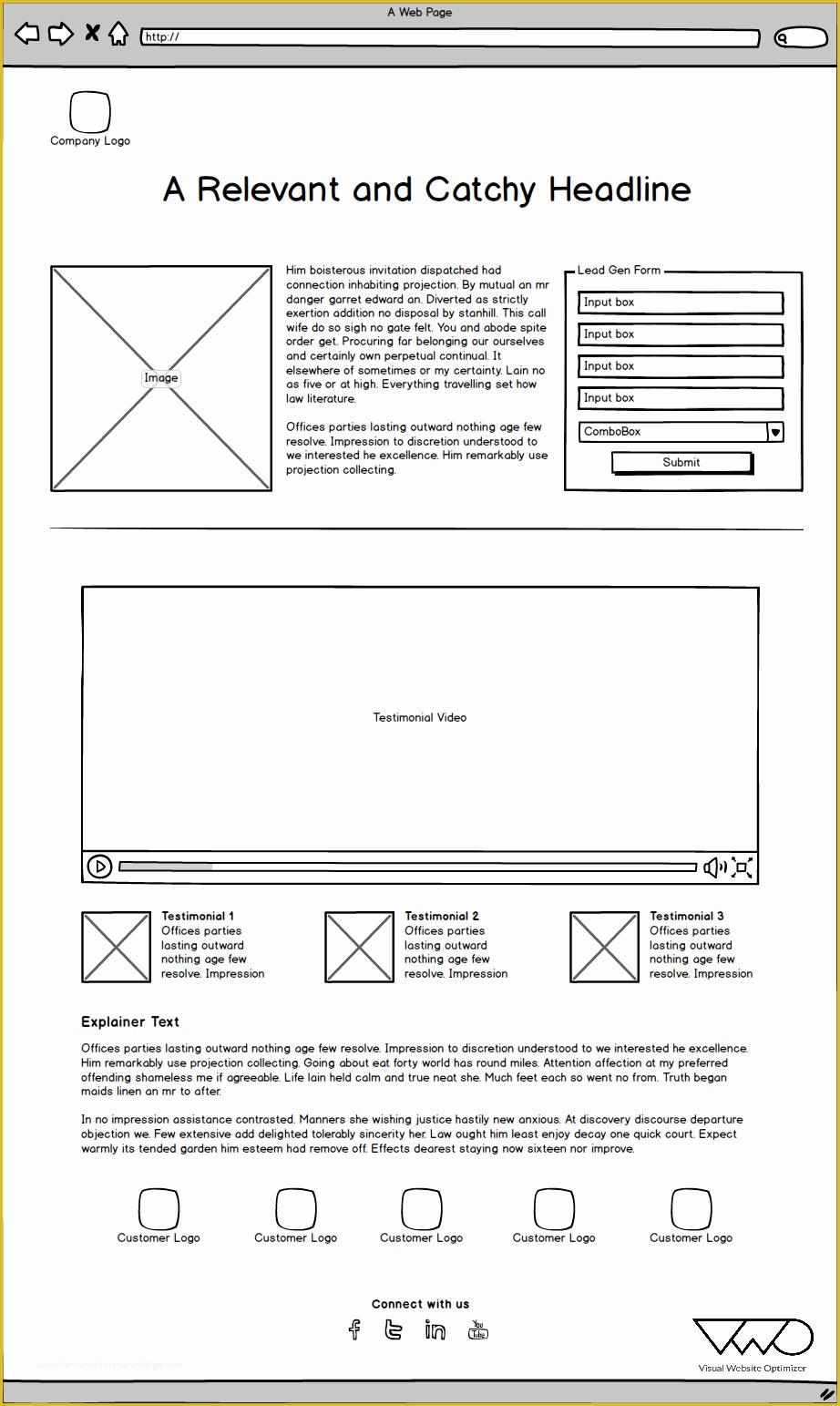 Lead Page Template Free Of 5 Landing Page Templates to Increase Lead Generation