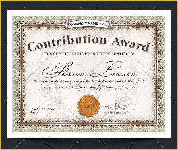 Leadership Award Certificate Template Free Of Example Of Award Certificate – Onwebo