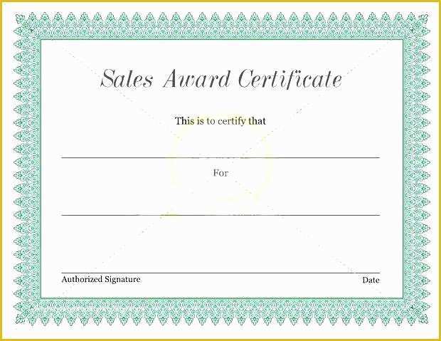 Leadership Certificate Template Free Of Business Award Certificate Template Templates for