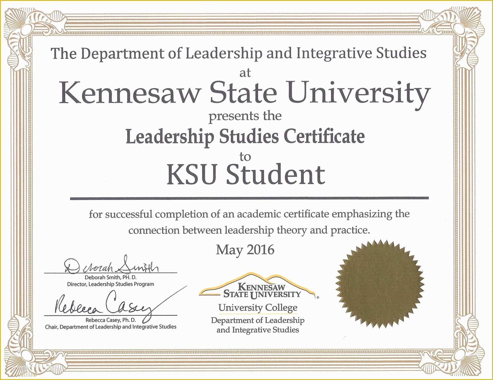 Leadership Certificate Template Free Of Leadership Certificate Gallery