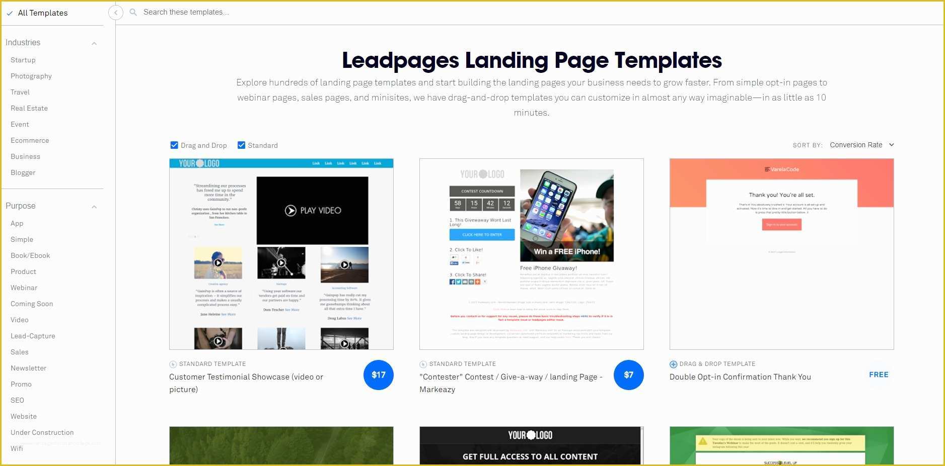 Leadpages Free Templates Of How to Build A Landing Page In Wordpress