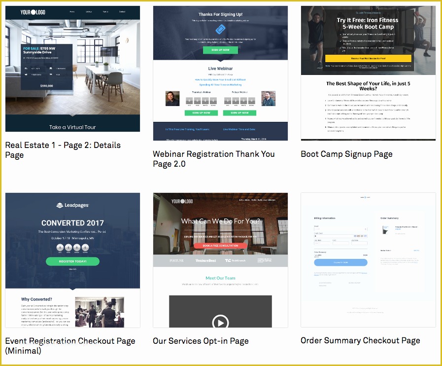 Leadpages Free Templates Of Lead Pages Free Templates Landing Page Templates