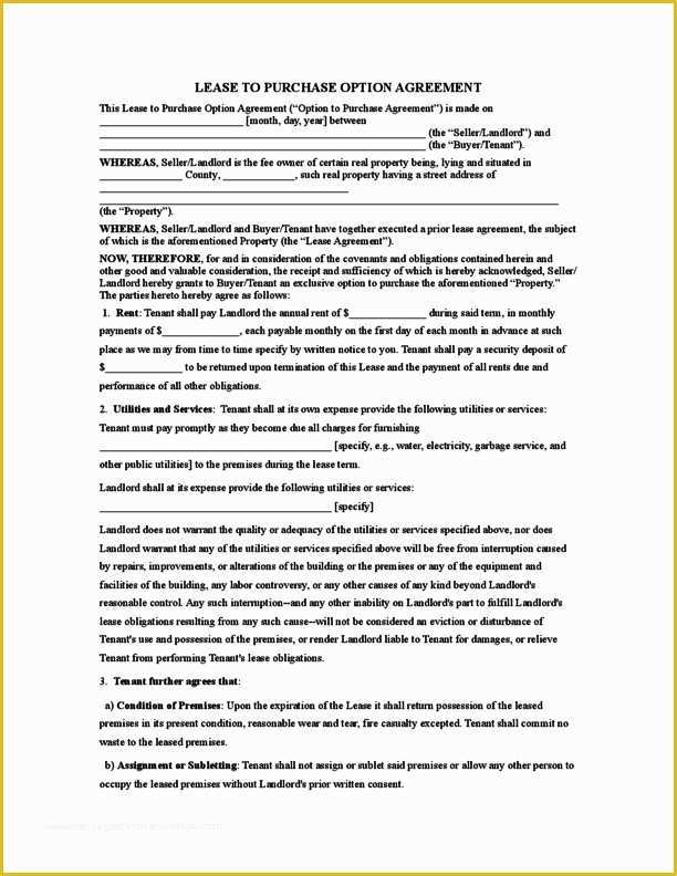 Lease to Own Agreement Template Free Of Lease Amendment Template Free Templates Resume
