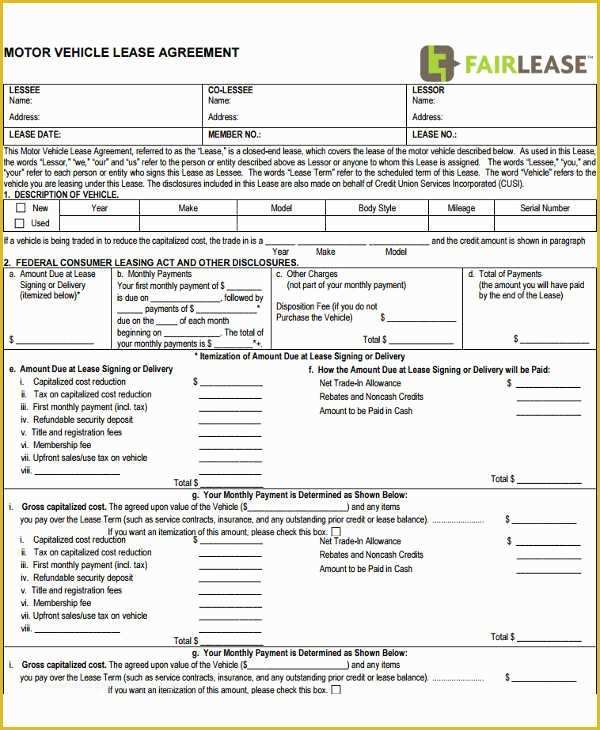 Lease to Own Agreement Template Free Of Rent to Own Contract Template 9 Free Word Excel Pdf