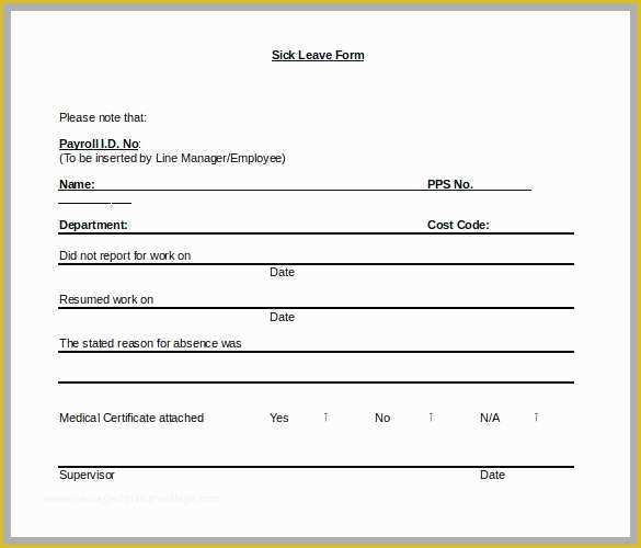 Leave Application form Template Free Download Of 64 Prettier Models Leave Application form Template Free