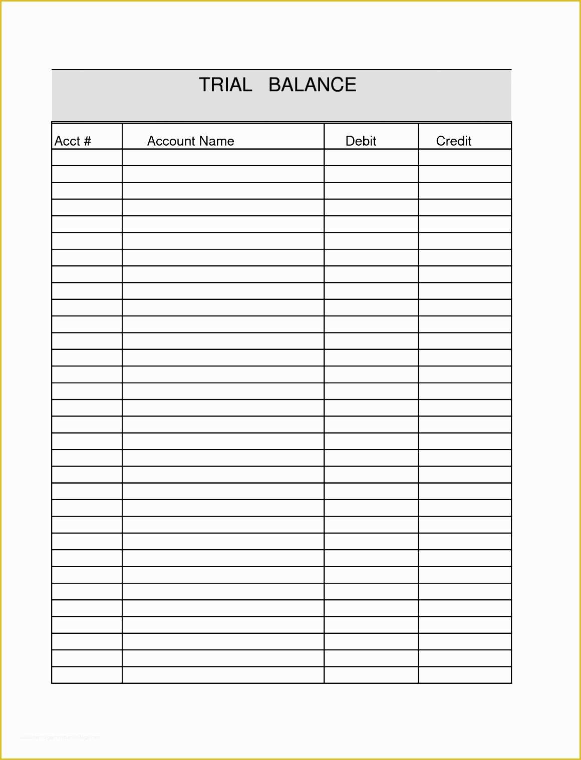 Ledger Sheet Template Free Of 10 Excel General Ledger Template Exceltemplates