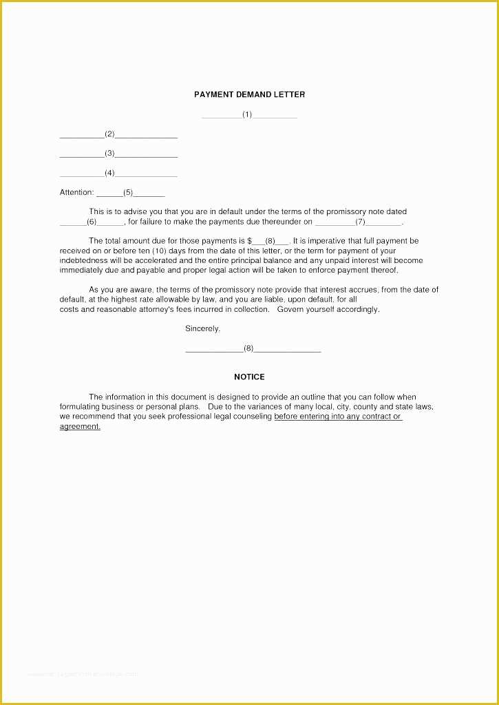 Legal Letters Templates for Free Of Demand Letter Breach Contract Inspirational Legal