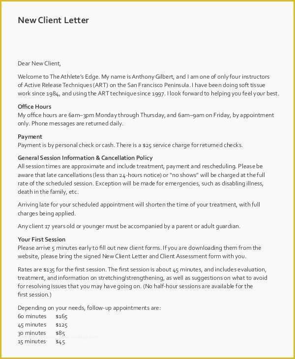 Legal Letters Templates for Free Of Legal Client Letter format – thepizzashop