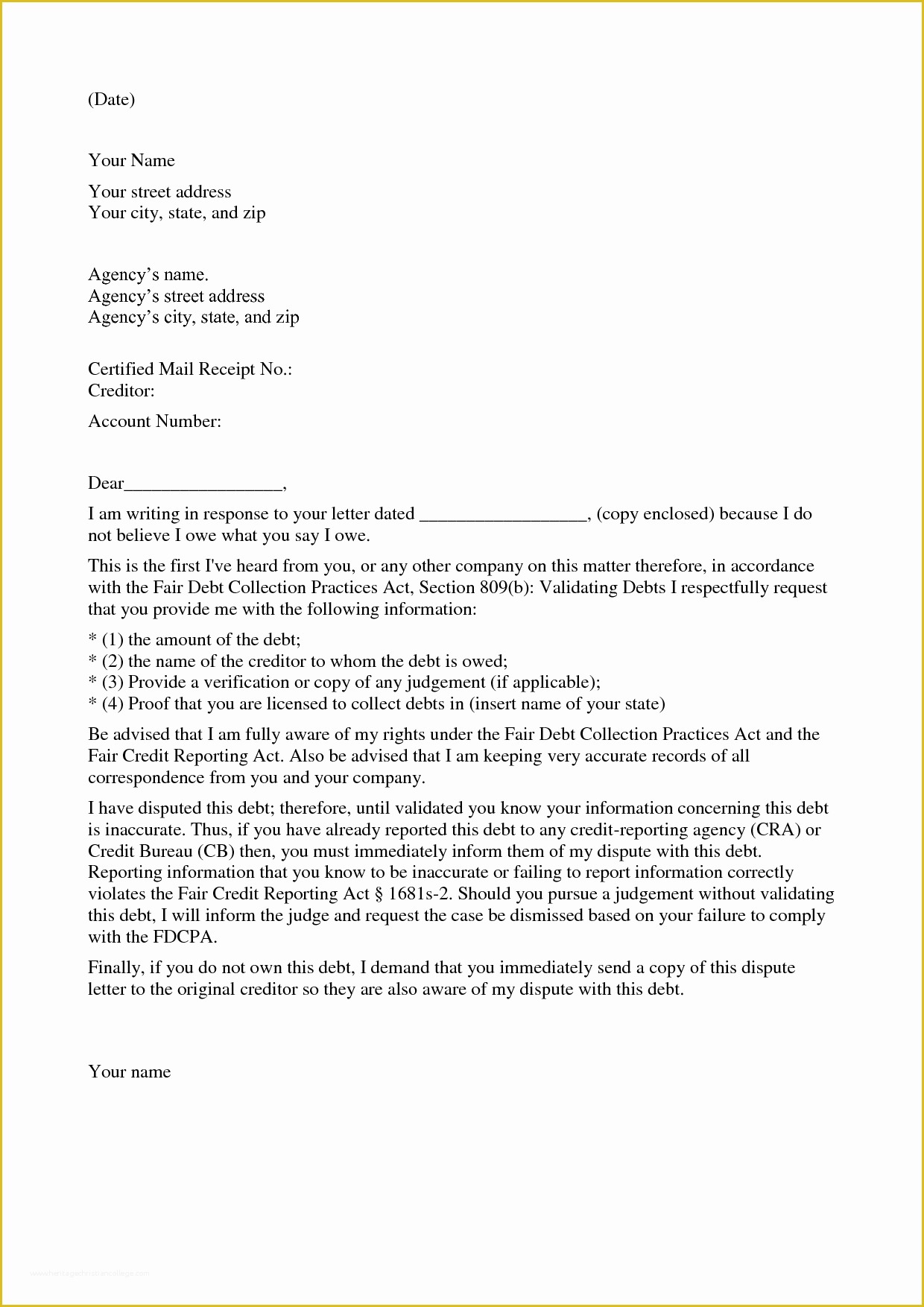 Legal Letters Templates for Free Of Legal Letter Template