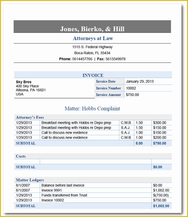 Legal Services Invoice Template Free Of Legal Invoice Template Spreadsheet Templates for Busines