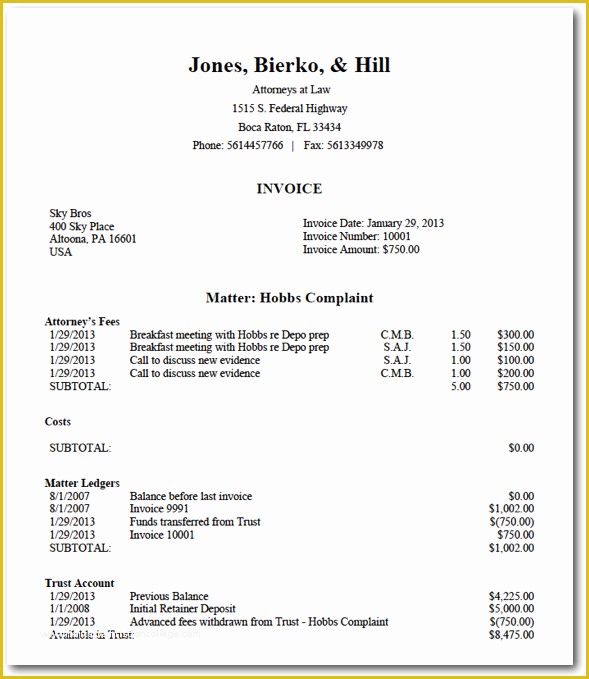 Legal Services Invoice Template Free Of Legal Invoice Template Word