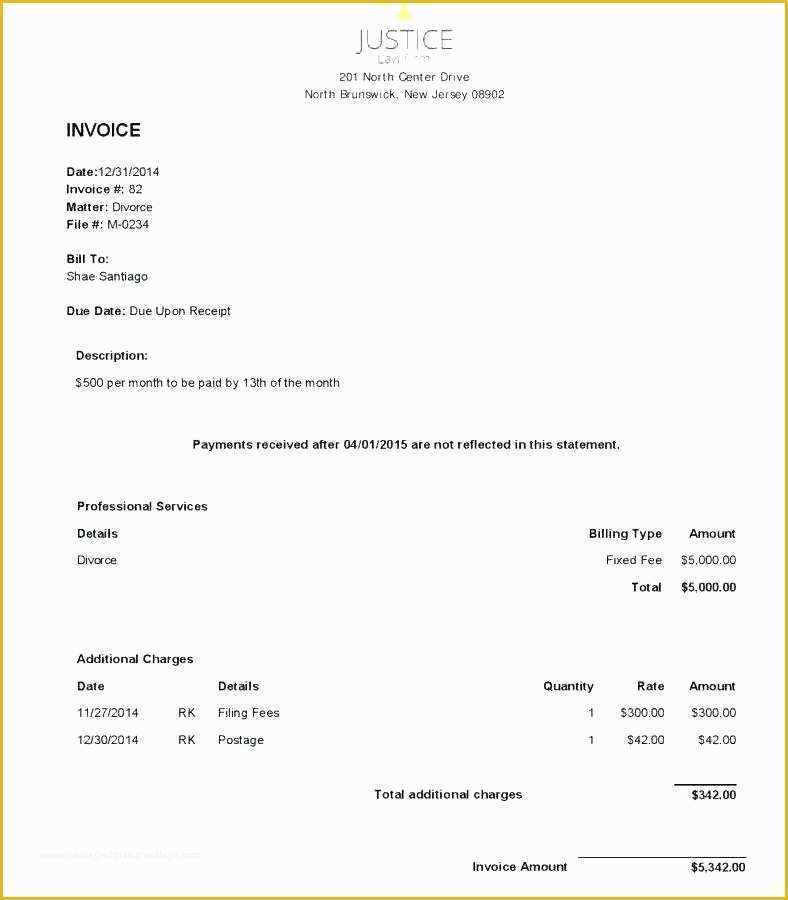 Legal Services Invoice Template Free Of Legal Invoice Templates Doc Free Premium Services Template