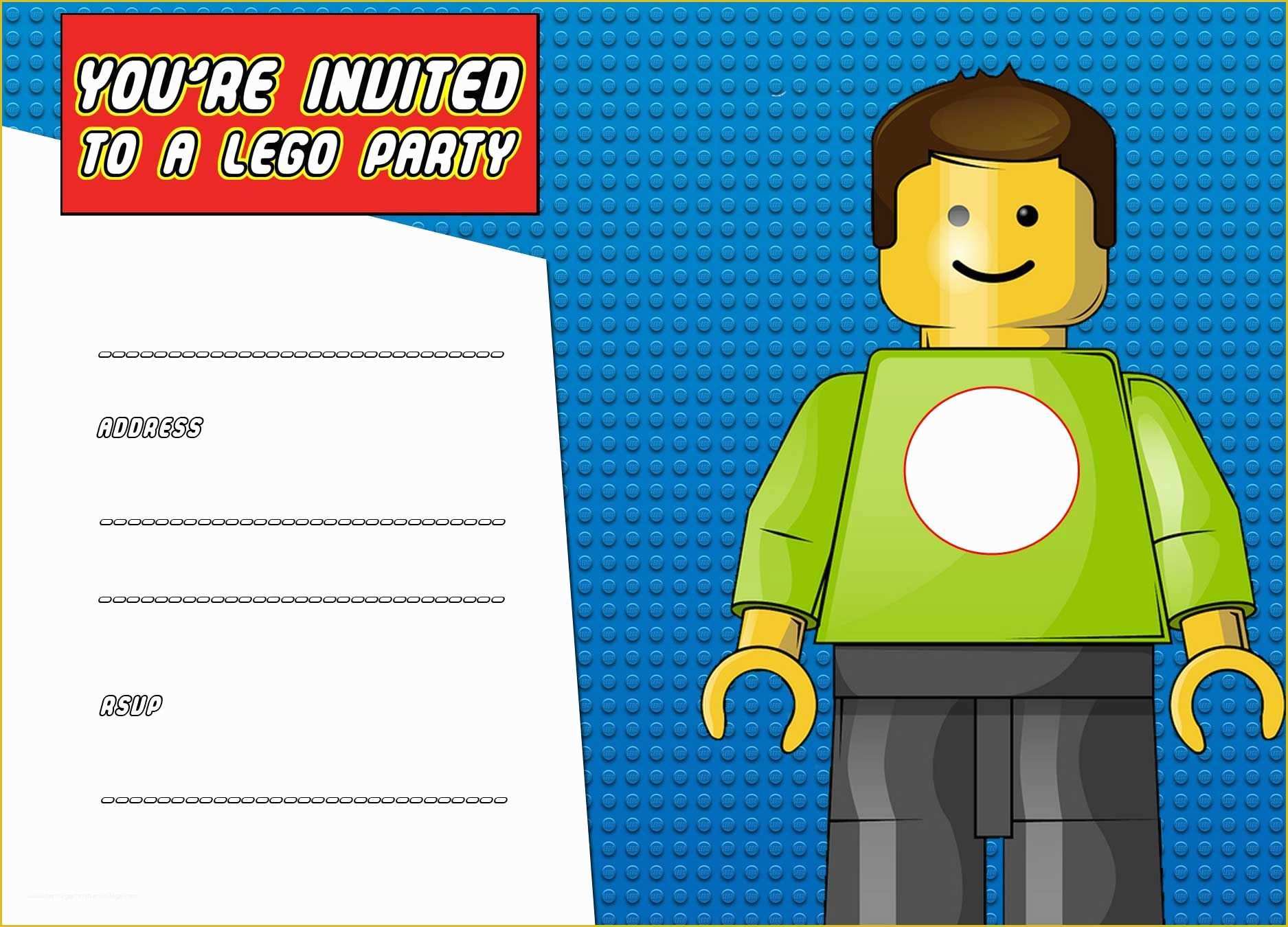 Lego Invitation Template Free Download Of Download Now Free Printable 
