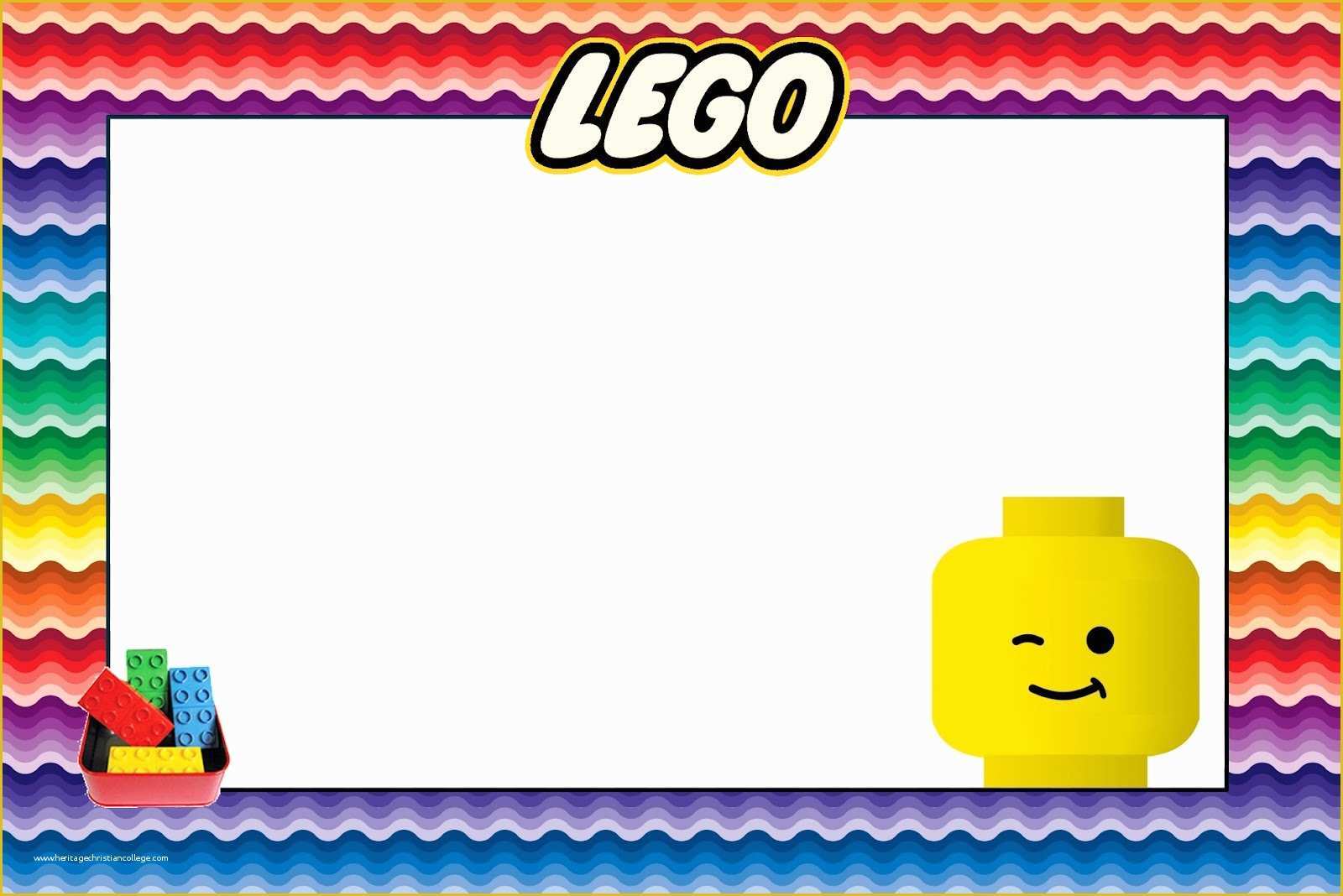 Lego Invitation Template Free Download Of Lego Free Printable Invitations