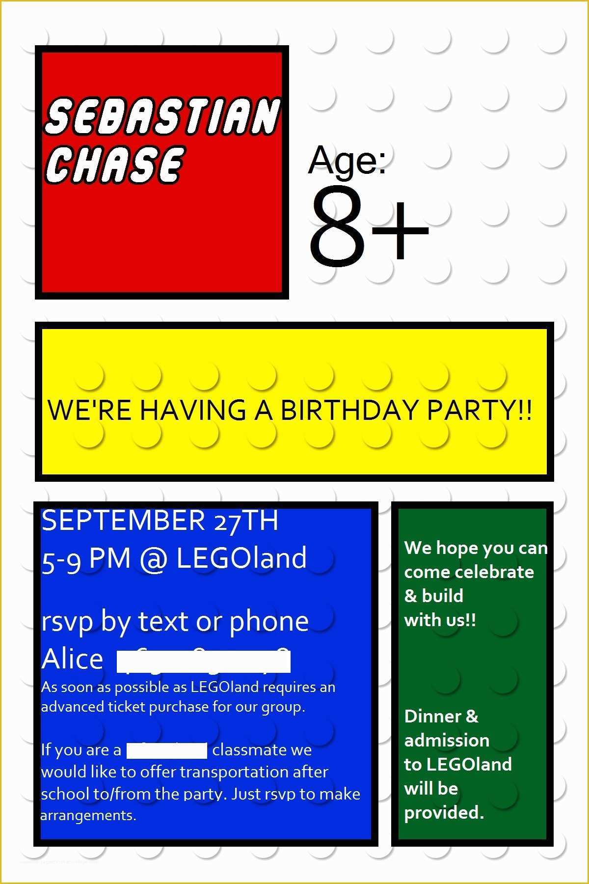Lego Invitation Template Free Download Of Lego Invitation Archives Thrill Of the Chases
