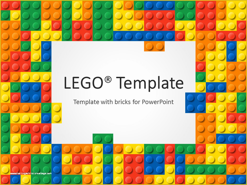 Lego Invitation Template Free Download Of Lego Powerpoint Template
