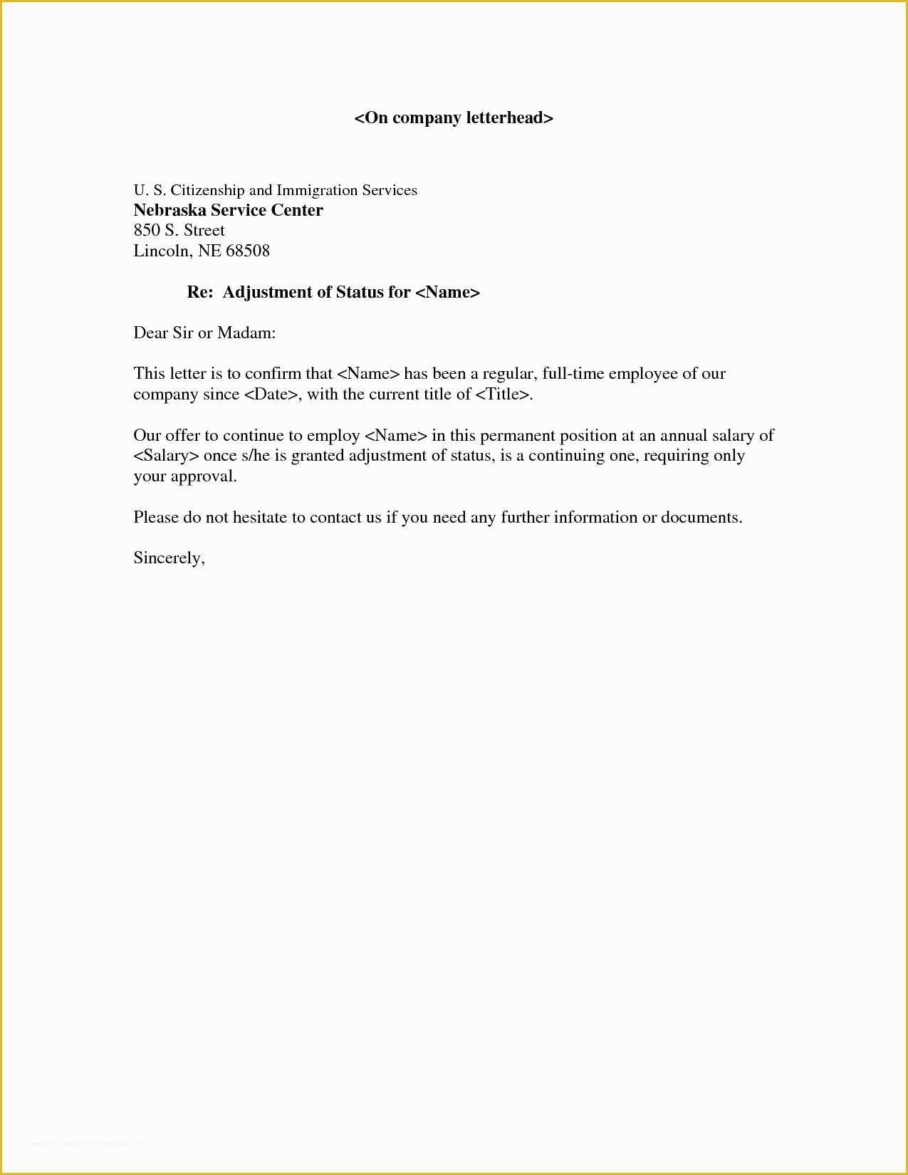Letter Confirming Employment Free Template Of top 10 Employment Verification Letter form &amp; Template