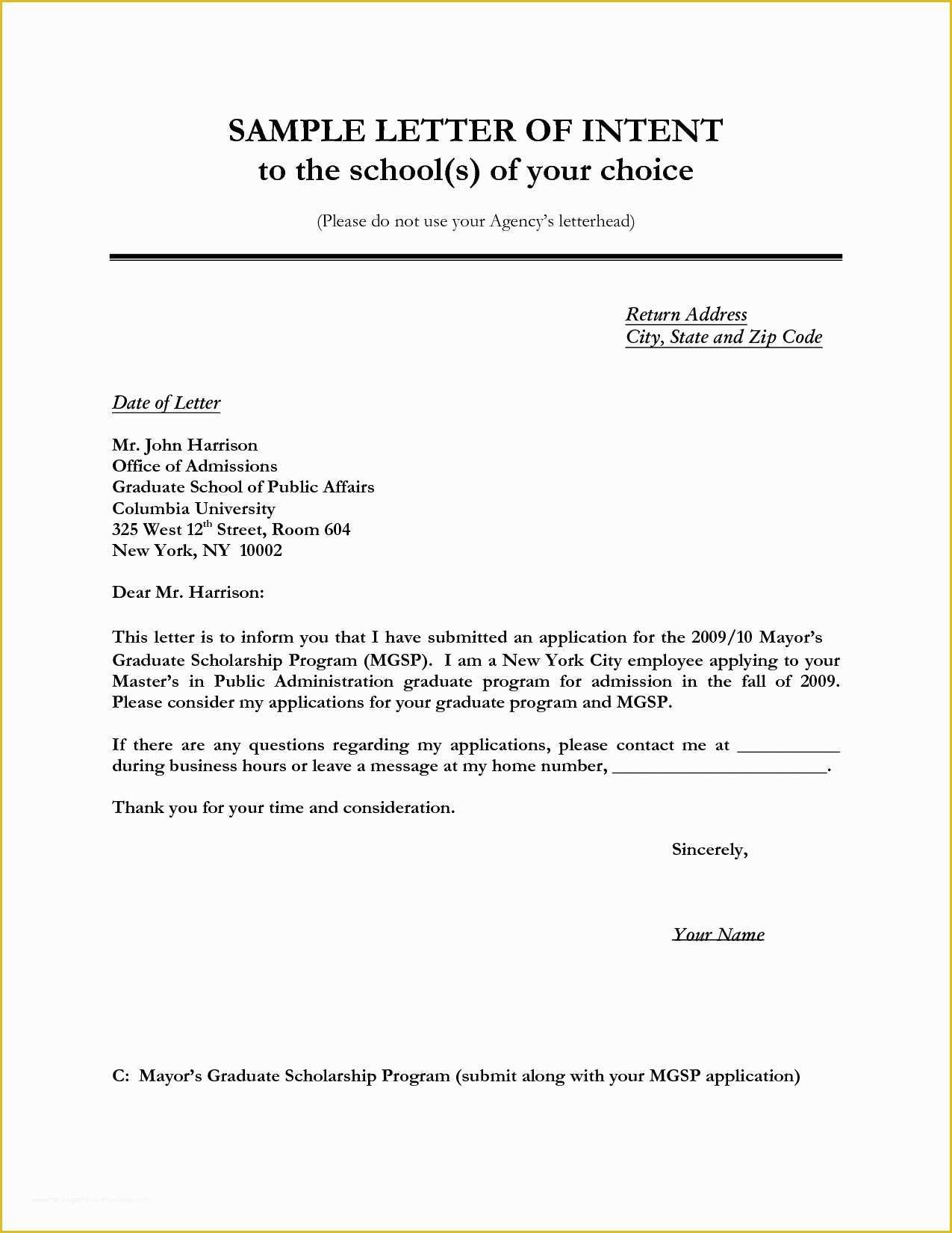 Letter Of Intent to Lease Template Free Of Free Letter Intent to Lease Mercial Space Template