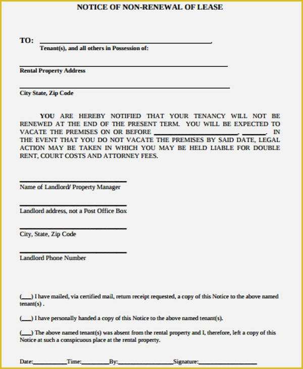 Letter Of Intent to Lease Template Free Of Lease Letter Templates 8 Free Sample Example format