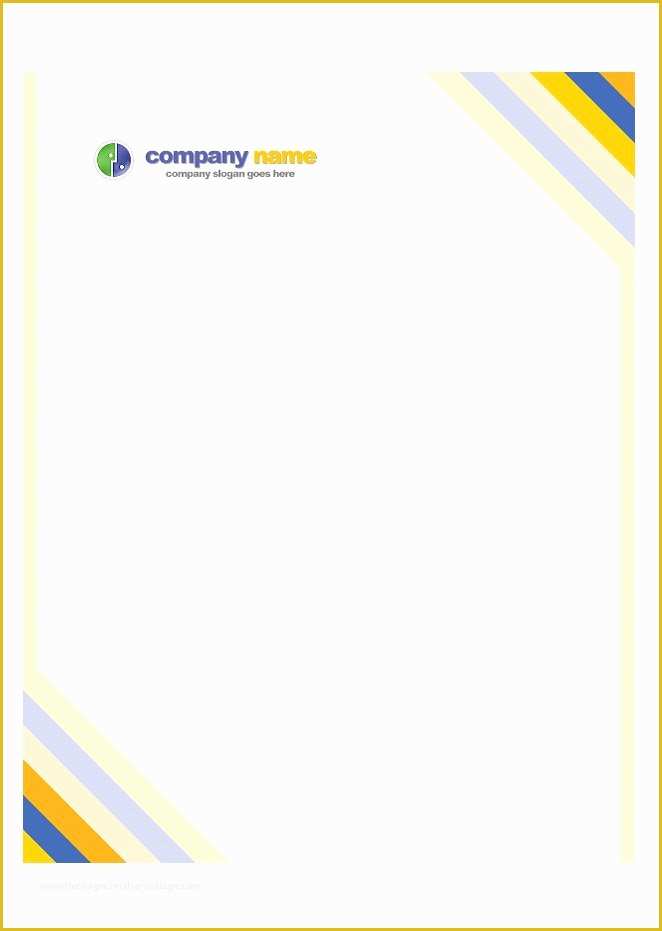 Letterhead Template Free Download Of 45 Free Letterhead Templates & Examples Pany