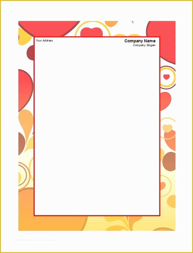 Letterhead Template Free Download Of 46 Free Letterhead Templates & Examples Free Template