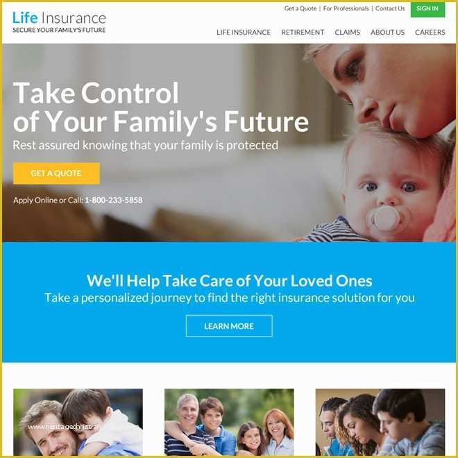 Life Insurance Website Templates Free Download Of Download Responsive Website Templates Design Psd with