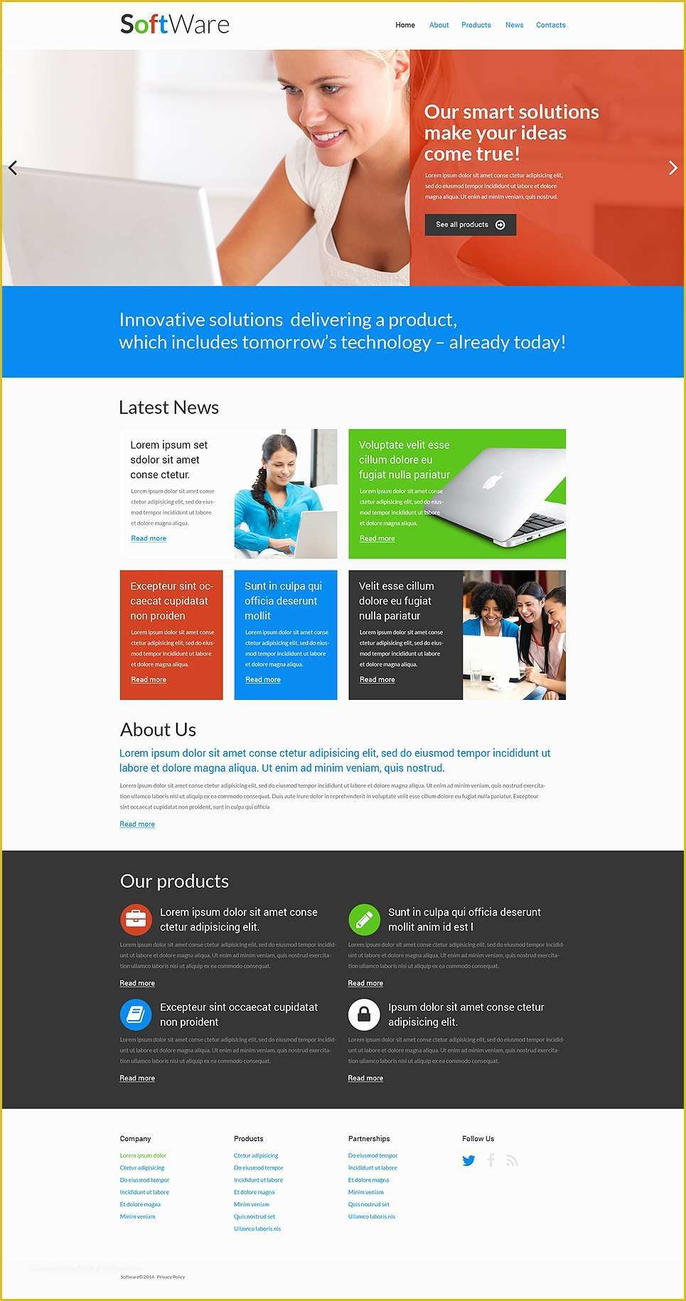 Life Insurance Website Templates Free Download Of software Pany Responsive Website Template