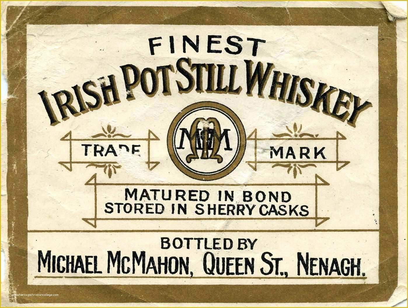 Liquor Bottle Label Templates Free Of Vintage Scotch Whisky Label Google Search