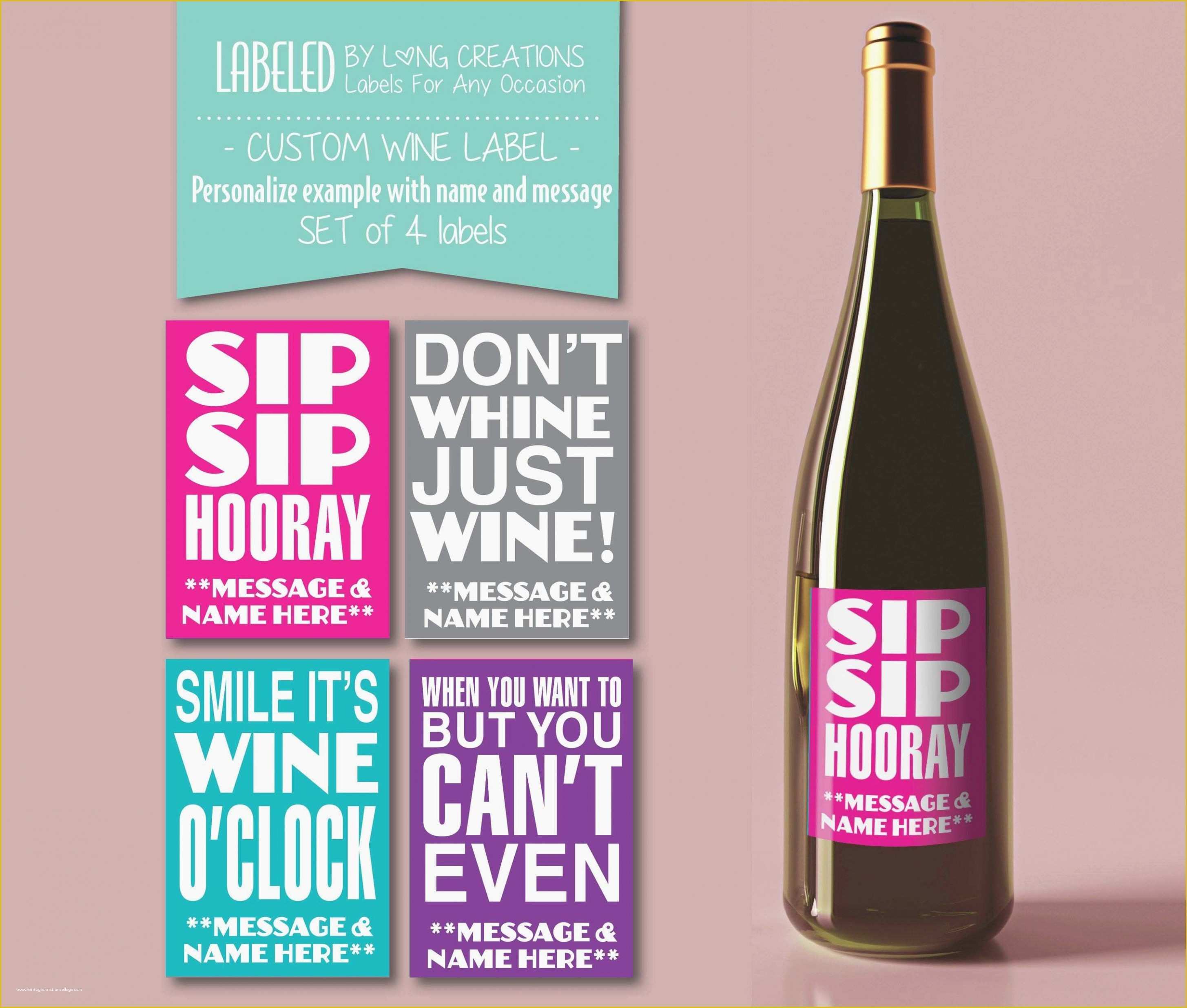 Liquor Bottle Label Templates Free Of why Free Custom Wine Label