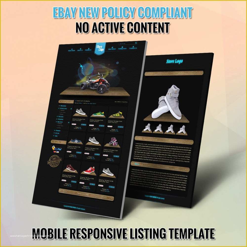 Listing Templates for Ebay Free Of Professional Ebay Store Design Template and Listing