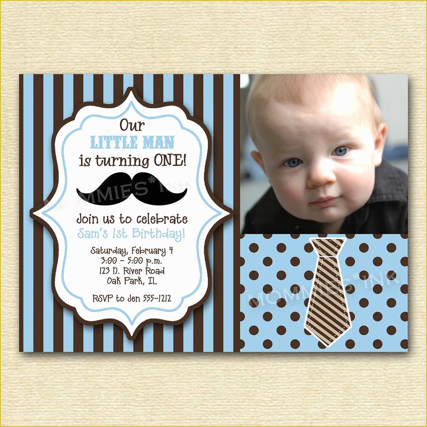 Little Man Birthday Invitation Template Free Of Free Little Man Birthday Party Invitations Template